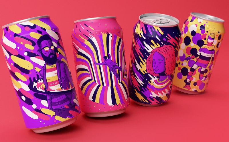 炫酷的啤酒汽水瓶的創(chuàng)意，消費(fèi)者怎能抵抗得住