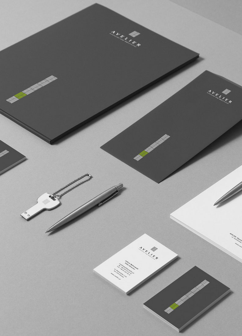 AVELIER房地產公司VI設計