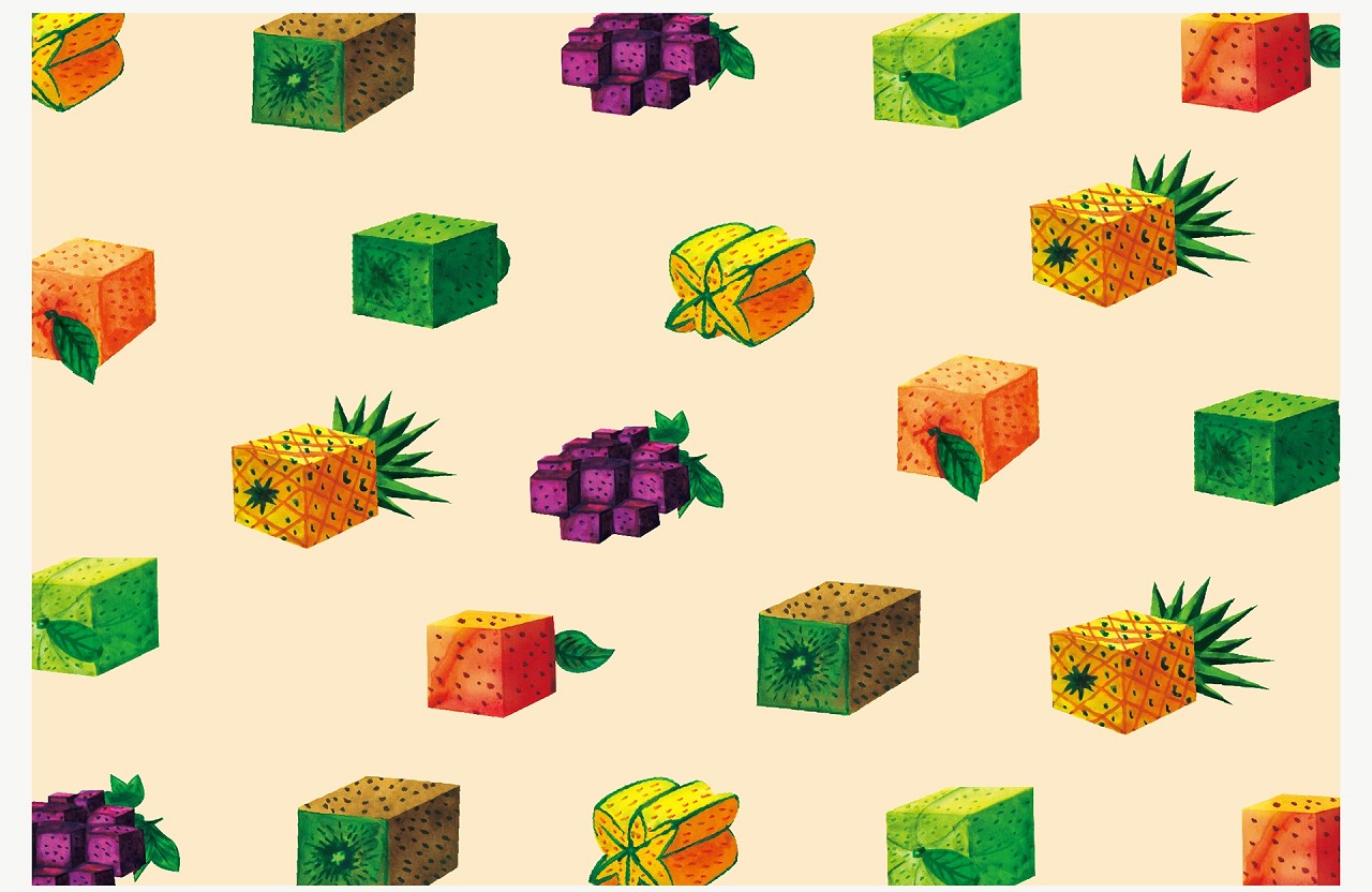 發(fā)酵果干包裝插畫 發(fā)酵果干包裝插畫