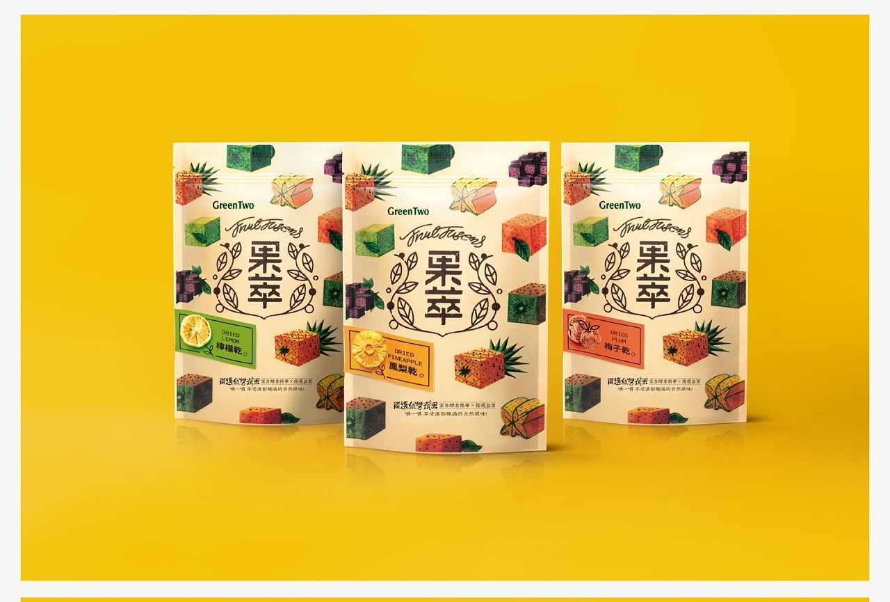 發(fā)酵果干插畫包裝設(shè)計(jì) 發(fā)酵果干插畫包裝設(shè)計(jì)