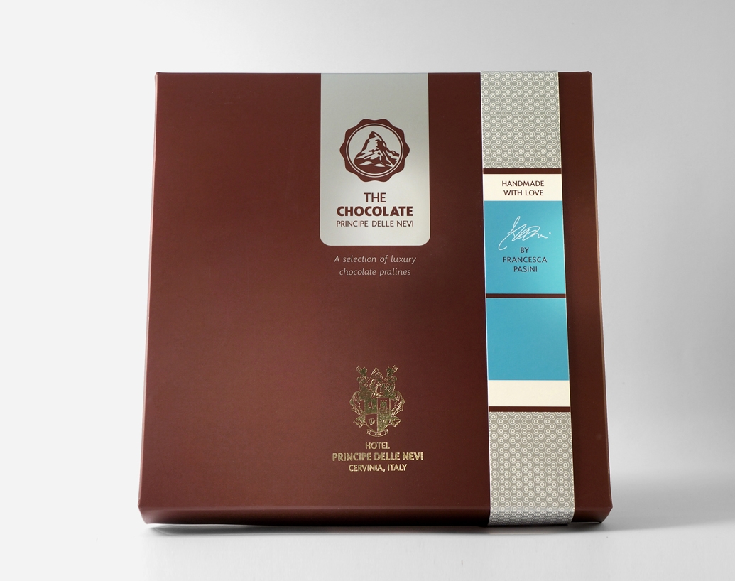 意大利豪華巧克力品牌包裝設計，專為酒店而定制