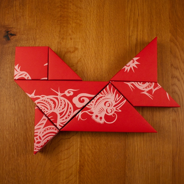 春節(jié)禮品盒包裝設(shè)計(jì)，新年七巧板的妙用