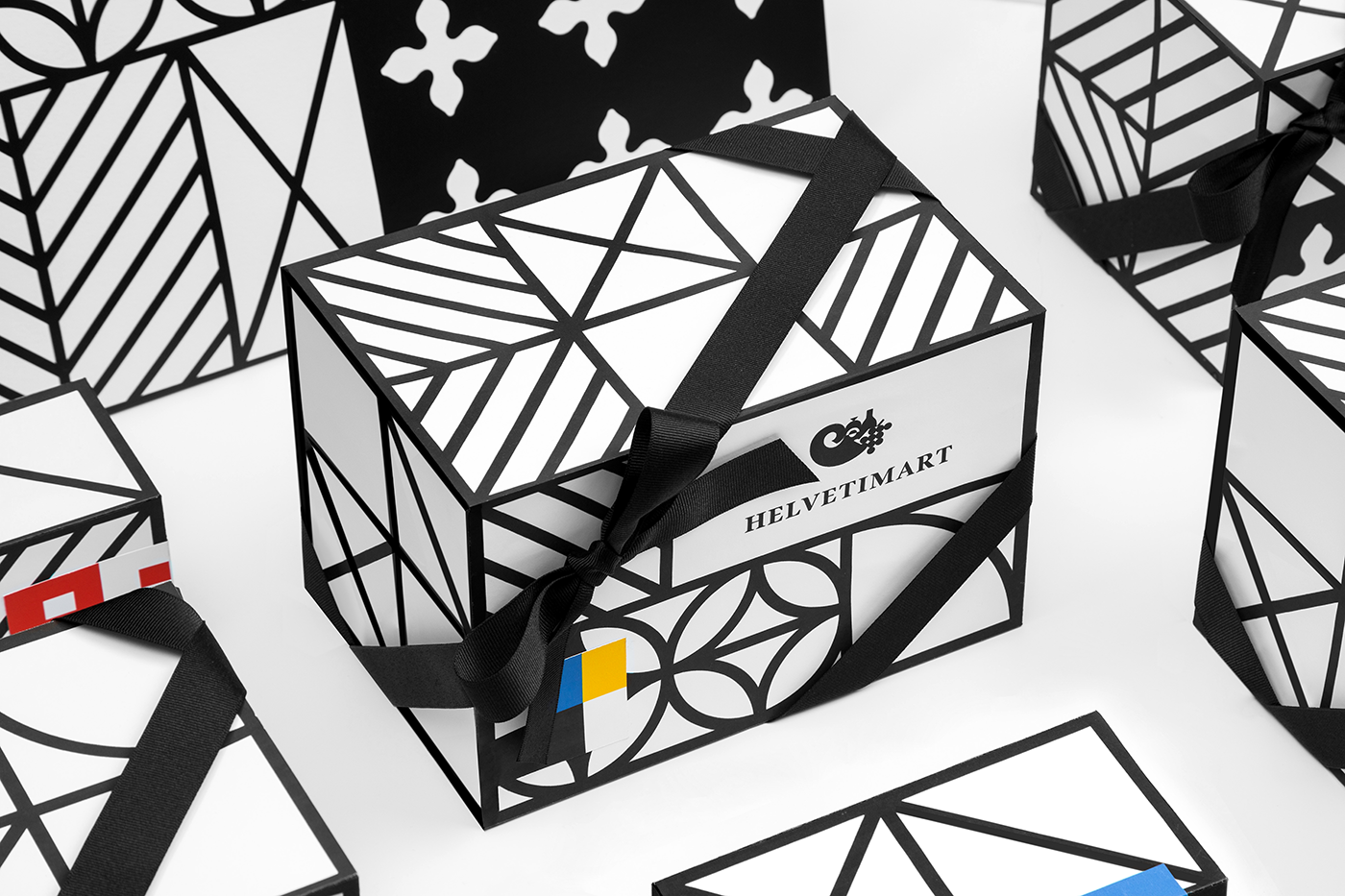 易于區(qū)分食品品類的綜合市場品牌標識包裝設(shè)計