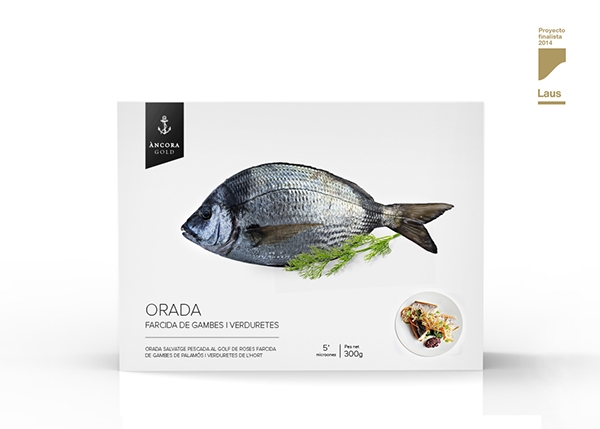 新鮮餐飲食材，冷凍海鮮食品包裝設計