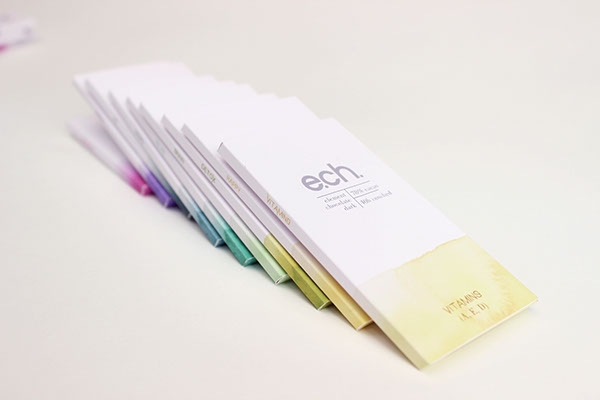 彩色之光， 生態(tài)手工巧克力食品包裝設(shè)計(jì)工程。