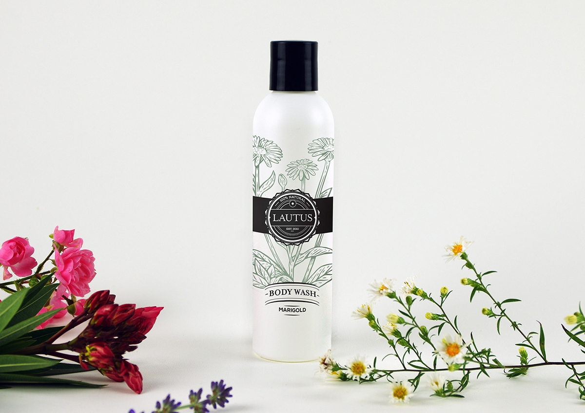 化妝品護(hù)膚產(chǎn)品包裝設(shè)計— 百分之百天然手工皂，沐浴露和洗滌液品牌包裝設(shè)計