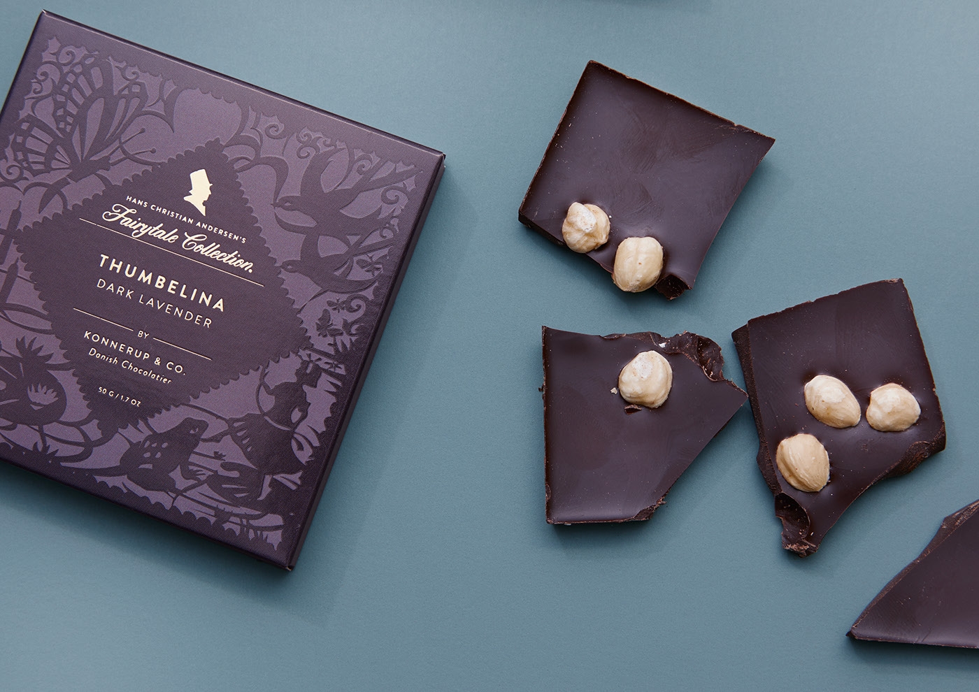 安徒生童話故事創新巧克力包裝設計-杭州食品包裝設計