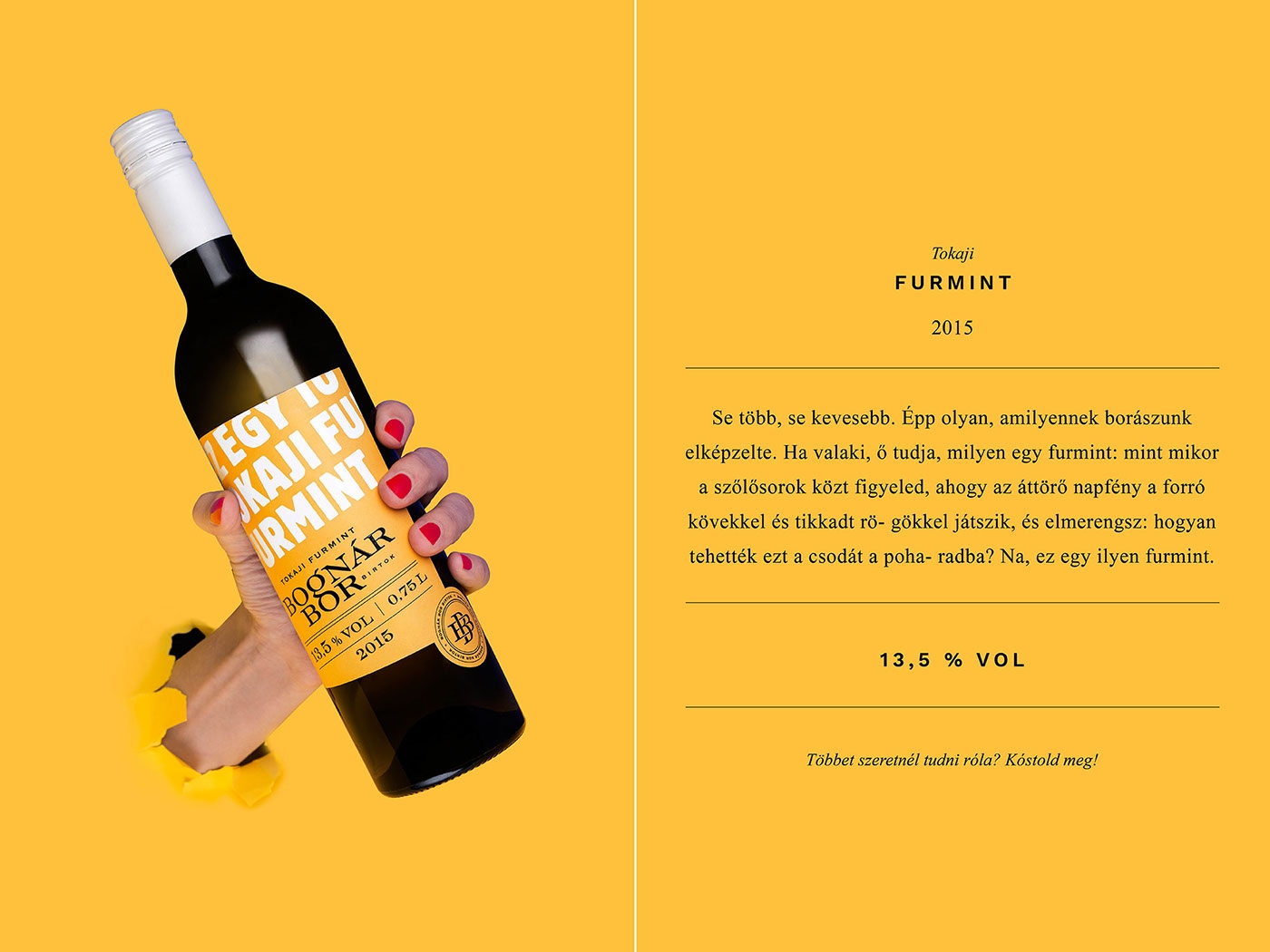 Bognar家族的年輕葡萄酒包裝設計，我們只需要更年輕