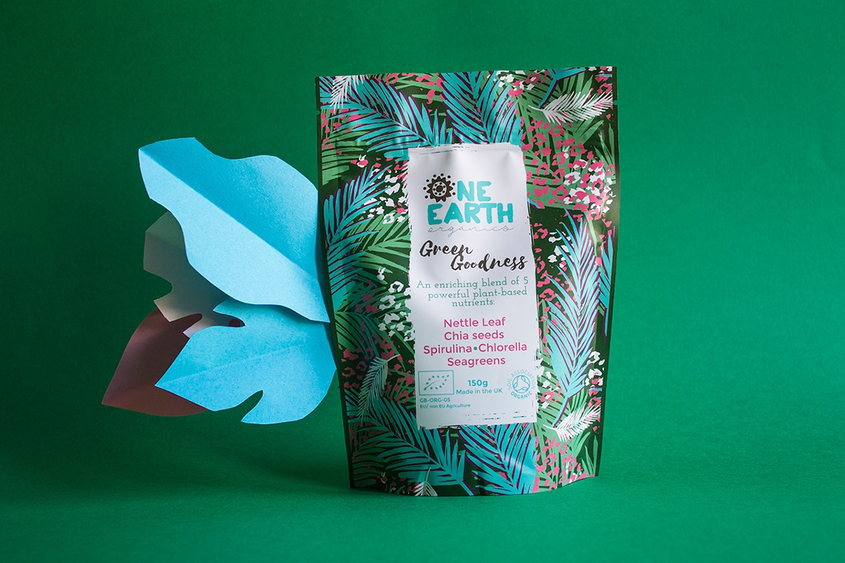 有機(jī)超級食品品牌包裝設(shè)計