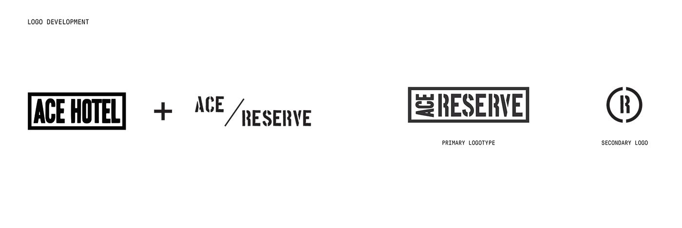 Ace精品酒店品牌標志、包裝設計