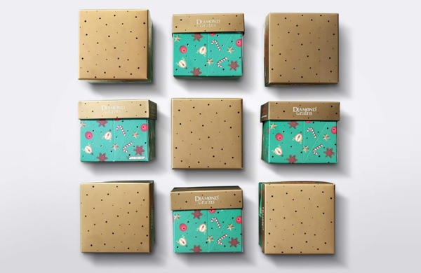 巧克力盒化身圣誕樹！包裝結構創意為顧客帶來的驚喜體驗