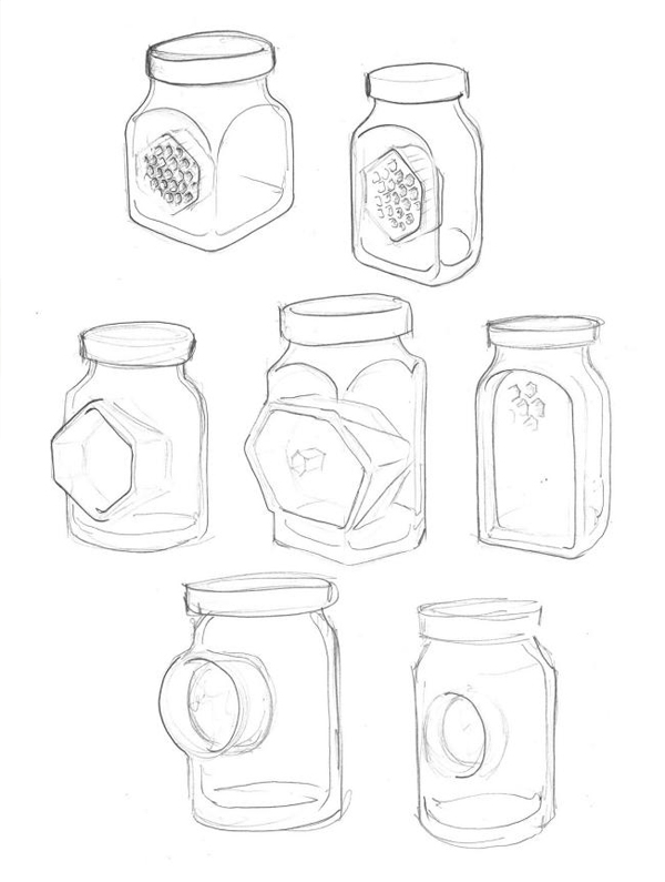 見過喝蜂蜜的，見過舉著蜂巢喝蜂蜜的嗎？｜奇特蜂蜜包裝設(shè)計(jì)