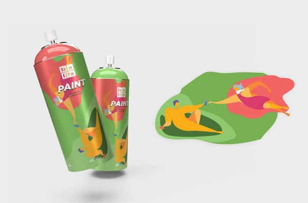 解鎖你的藝術天分，人人都是藝術家！｜BeLife噴漆包裝設計